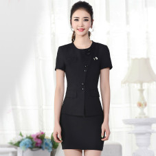 [圖解]女士正裝套裙的長度要求_職業裝裙子長度標準